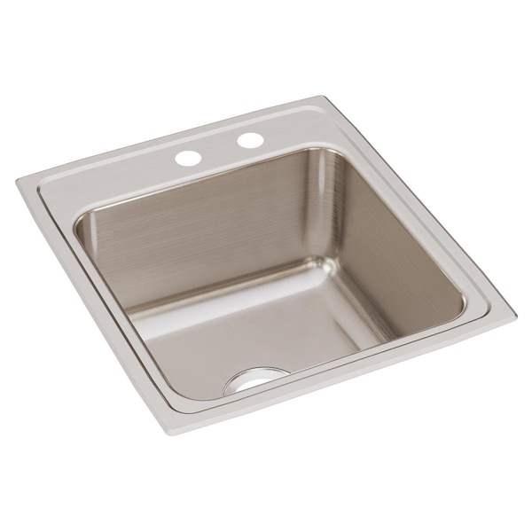 Gourmet Stainless Steel 19-1/2 X 22 X 10-1/8 Single Bowl Top Mount Sink